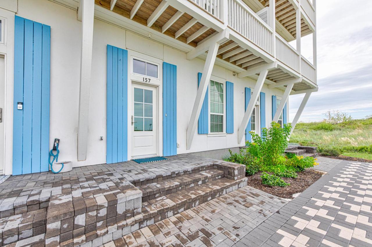 Blowfish Bungalow Rooftop Balcony, Boardwalk To Beach Villa Port Aransas Exterior foto