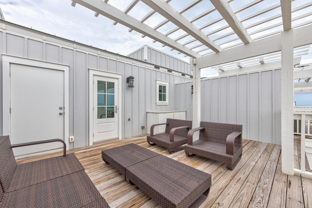 Blowfish Bungalow Rooftop Balcony, Boardwalk To Beach Villa Port Aransas Exterior foto